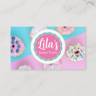 Tarjeta De Visita Tratamientos dulces Personalizado fotográfico con