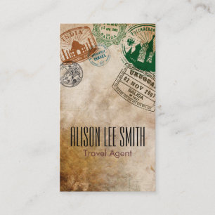 Tarjeta De Visita Travel Agent