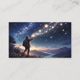 Tarjeta De Visita Traveler Releasing Stars Fantasy 