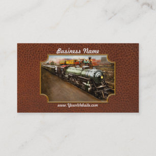 Tarjeta De Visita Tren - Locomotora - La Gran Exposición 1924