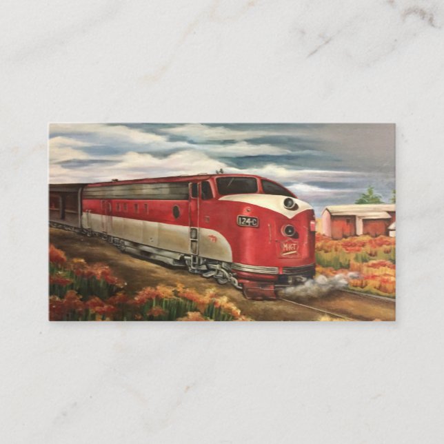 Tarjeta De Visita Tren MKT (Anverso)