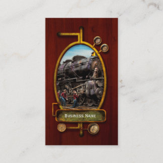 Tarjeta De Visita Tren - Trabajando en el ferrocarril 1930