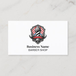 Tarjeta De Visita Trendy Barbershop Professional Hair Clipper Barber