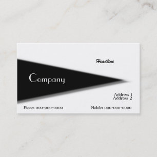 Tarjeta De Visita Triangle Business Card