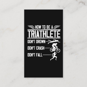 Tarjeta De Visita Triatlón Bañero Triatlón