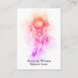 Tarjeta De Visita *~* Tribal Shamanic . El chamán sagrado de Dream C