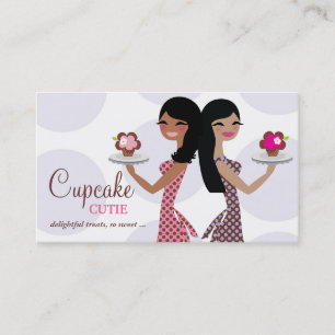 Tarjeta de visita triguena del dúo de Cutie de 31