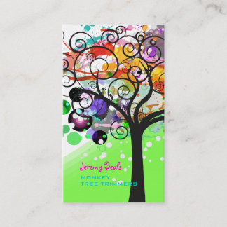Tarjeta De Visita Trimmers de árbol grunge PixDezines (30%) (3%) (3,