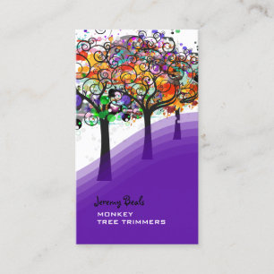 Tarjeta De Visita Trimmers de árbol grunge PixDezines (30%) (3%) (3,
