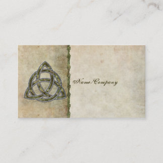 Tarjeta De Visita Triquetra natural