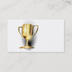 Tarjeta De Visita Trofeo de oro