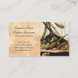Tarjeta De Visita Trofeos de la caza, Claude Monet 1862