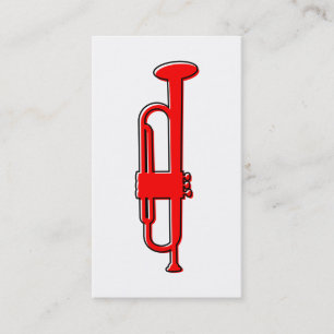 Tarjeta De Visita trompeta de odd-Rex