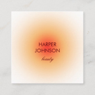 tarjeta de visita tropical del sol