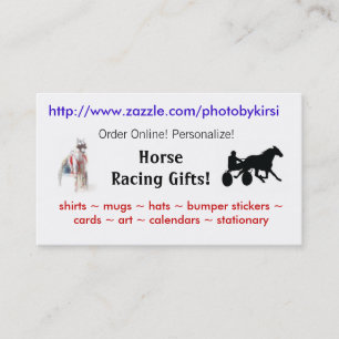 Tarjeta De Visita trotón, camisa, http://www.zazzle.com/photobyki..