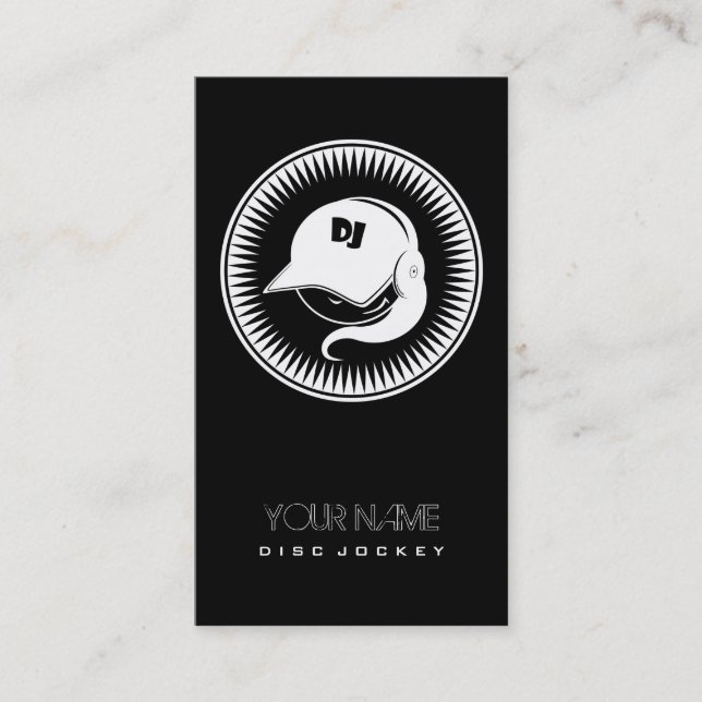 Tarjeta De Visita Trumpcards - DJ EMBROMA al disc jockey de sexo (Anverso)