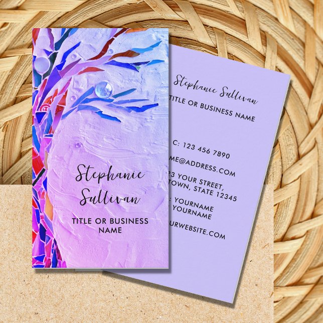 Tarjeta De Visita Tu árbol de profesión (Subido por el creador)