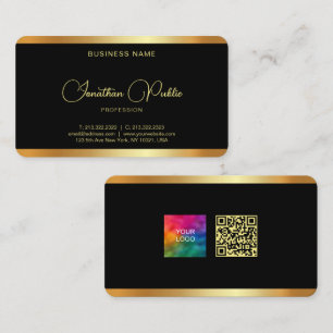 Tarjeta De Visita Tu logotipo profesional Personalizado de código QR