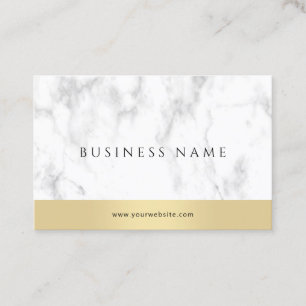 Tarjeta De Visita Tu Personalizado Texto Elegante Plantilla Marble G