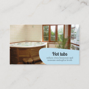 Tarjeta De Visita Tubos calientes Belleza Skincare Relax Masaje Well