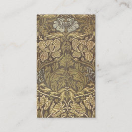 Tarjeta De Visita Tulipán de William Morris y modelo color de rosa