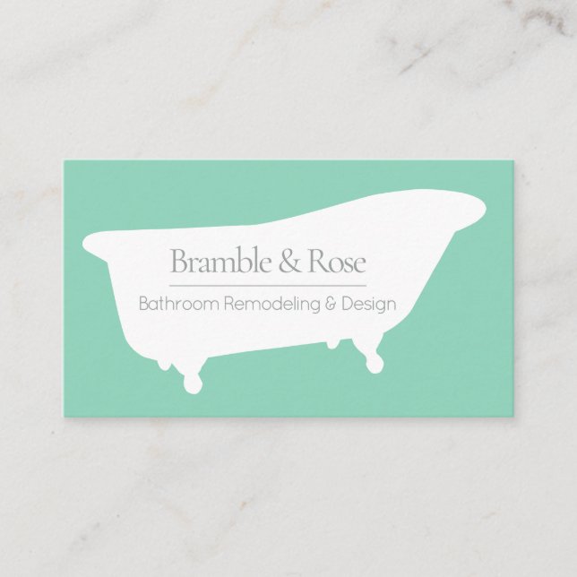 Tarjeta De Visita Tumba del pie de césped antiguo (Anverso)