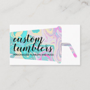 Tarjeta De Visita Tumbler travesía barrena artesanía