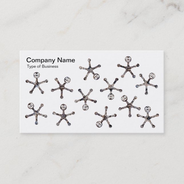 Tarjeta De Visita Tumblers - Rock 02 (Anverso)