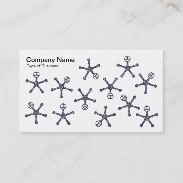 Tarjeta De Visita Tumblers - Rock 03 (Anverso)