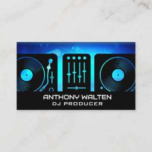 Tarjeta De Visita Turnables   Música   Productor