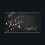 Tarjeta De Visita Tutor chalkboard<br><div class="desc">Tutor chalkboard</div>
