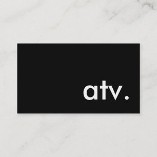 Tarjeta De Visita tv.