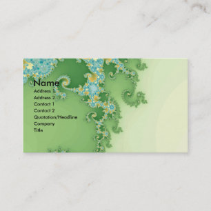 Tarjeta De Visita Twirligig - fractal