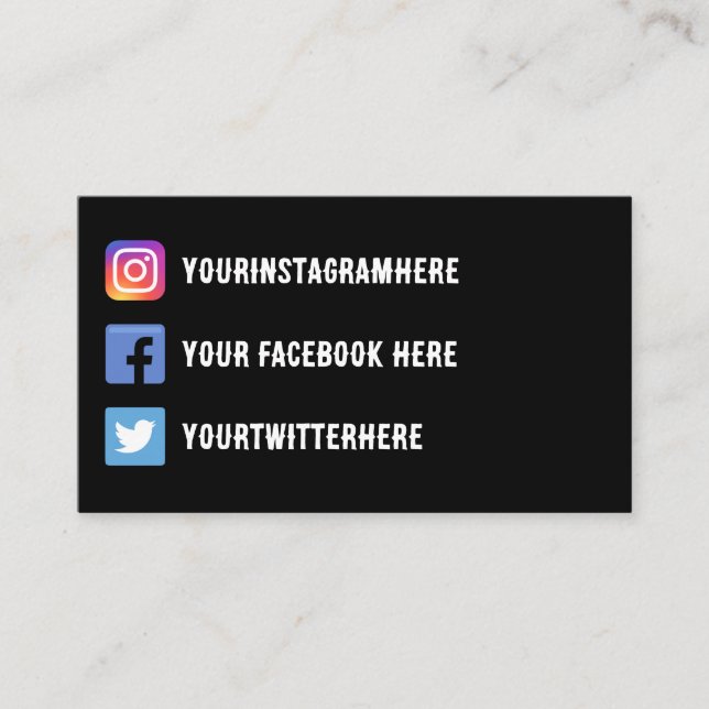 Tarjeta De Visita Twitter de Western Vintage (Anverso)