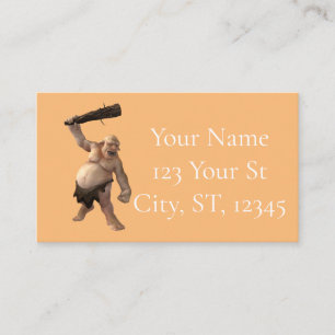 Tarjeta De Visita Ugly Troll Thunder_Cove