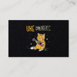 Tarjeta De Visita UKE puede hacerlo Ukulele Ukelele Guitar
