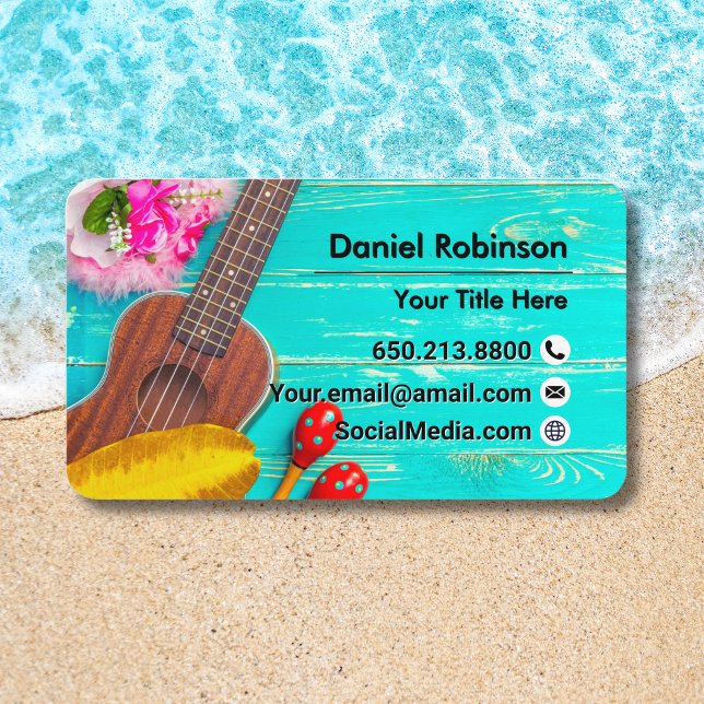 Tarjeta De Visita Ukulele Antiguo (Subido por el creador)