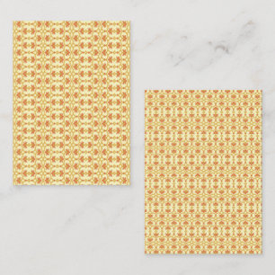 Tarjeta De Visita un diseño de fondo amarillo y blanco sorprendente