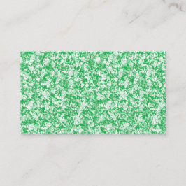 Tarjeta De Visita Un helecho verde y exuberante con frentes de arcos