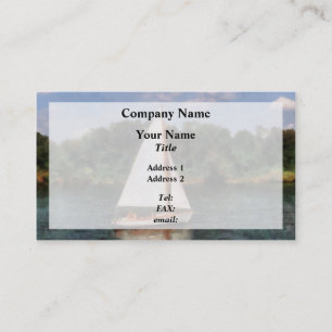 Tarjeta De Visita Un hermoso día para navegar