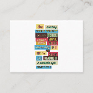 Tarjeta De Visita Un mensaje inspirador