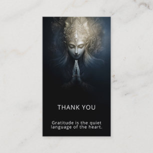 Tarjeta De Visita Un Momento de Gracia   Arte de Meditación