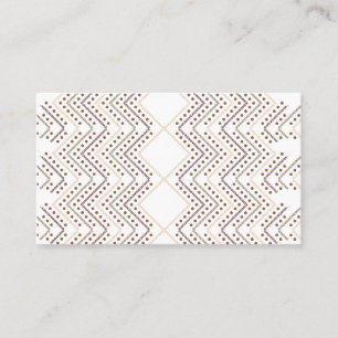 Tarjeta De Visita Un patrón geométrico repetido con formas de diaman