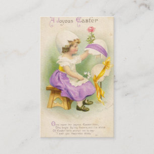 Tarjeta De Visita Un saludo de bienvenida a los comensales