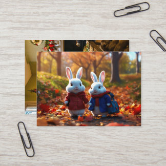 Tarjeta De Visita Una cálida bienvenida