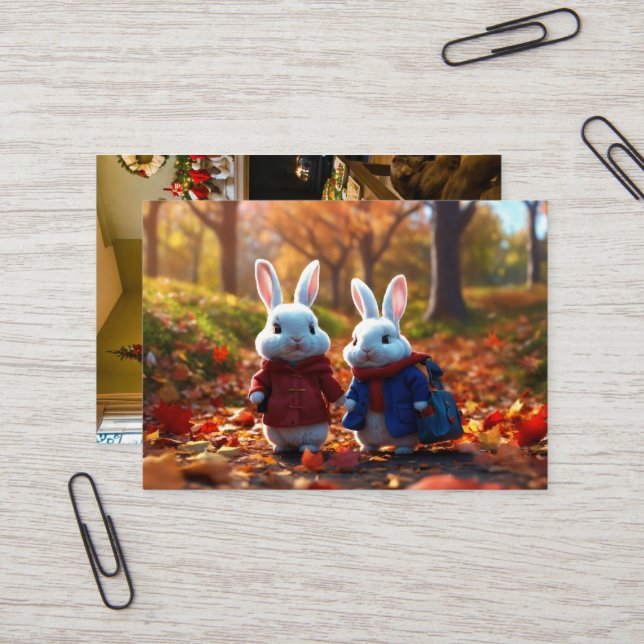 Tarjeta De Visita Una cálida bienvenida (Anverso/Reverso In Situ)