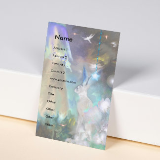 Tarjeta De Visita Una historia de conejo