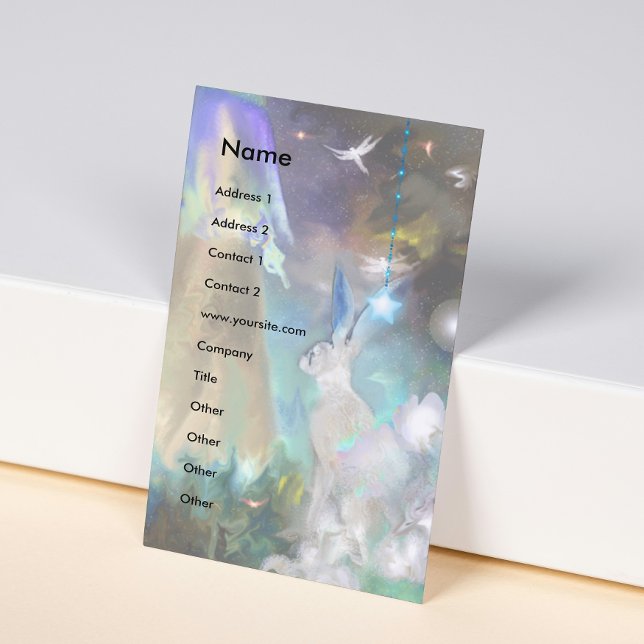 Tarjeta De Visita Una historia de conejo (Subido por el creador)