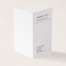 Único Minimalista moderno