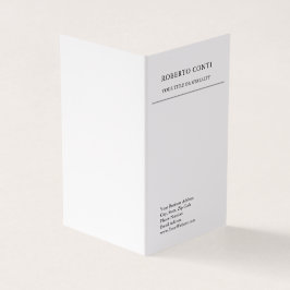 Tarjeta De Visita Único Minimalista moderno